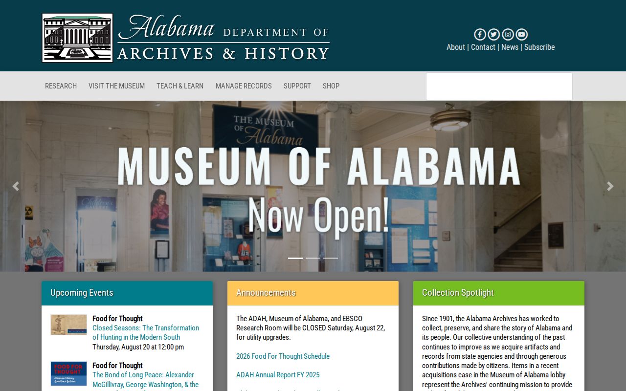 Barbour County court docket historic records source