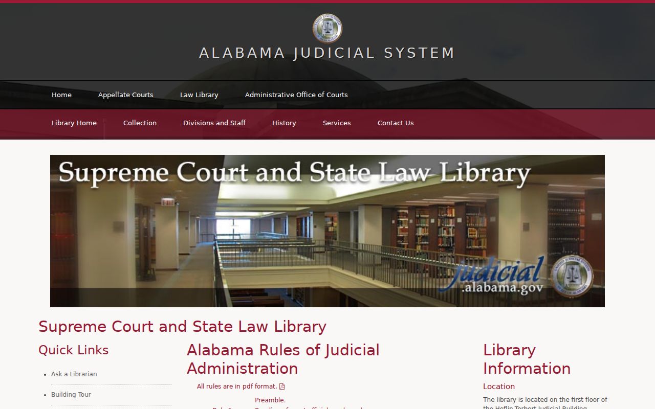 Barbour County court record rules in the Alabama Rules of Judicial Administration